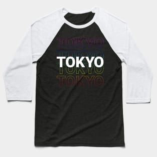 Tokyo Japan - Kinetic Style Baseball T-Shirt